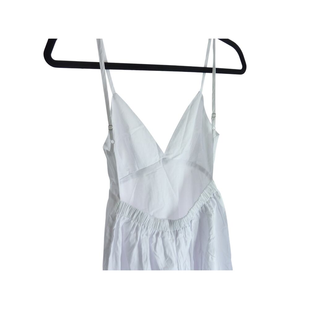 NWT Commense Coastal Cowgirl White Open Back Long Dress - Picture 4 of 6